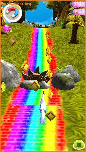 Temple Unicorn Dash 3D: Jungle Run Adventure screenshot