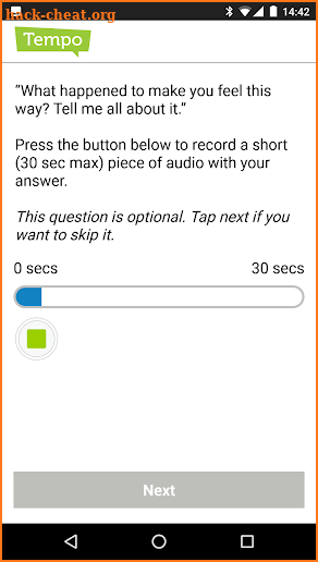 Tempo - Smart Mobile Research screenshot