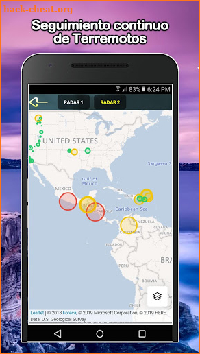 Temporada de Huracanes - Radares en vivo screenshot