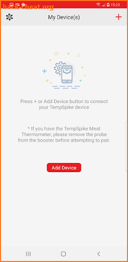 TempSpike screenshot