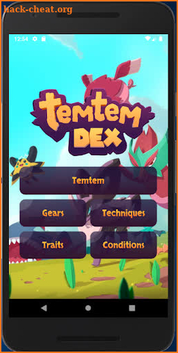 Temtemdex screenshot