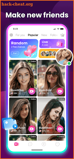 Ten Lite - Meet & Video Call screenshot