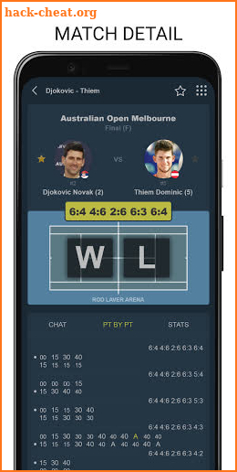 TENIPO - tennis livescore screenshot