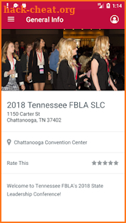 Tennessee FBLA screenshot