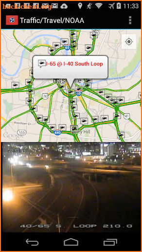 Tennessee Traffic Cameras Pro screenshot