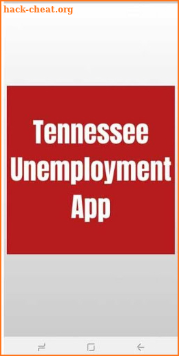 Tennessee Unemployment App screenshot