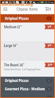 Tenney's Pizza screenshot