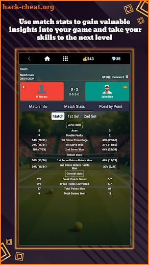 Tennis Career - Sim Game screenshot