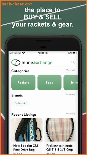 Tennis Exchange screenshot