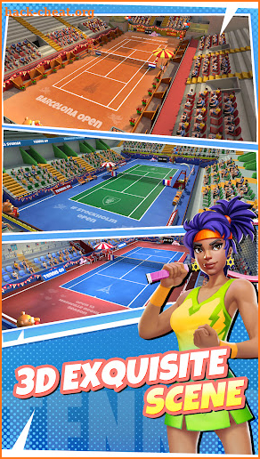 Tennis Go: World Tour 3D screenshot