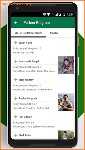 Tennis League Network App screenshot
