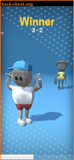 Tennis Little Heros 3D Game screenshot