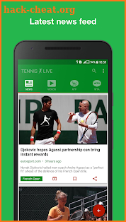 Tennis Live screenshot
