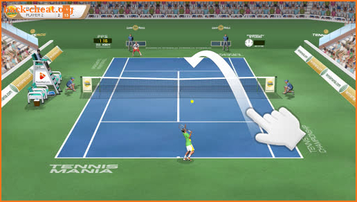 Tennis Mania Mobile screenshot