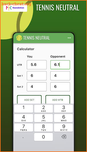 Tennis Neutral screenshot