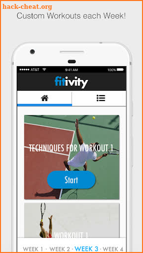 Tennis - Offseason Strength & Skills Training screenshot