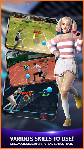 Tennis Slam: Global Duel Arena screenshot