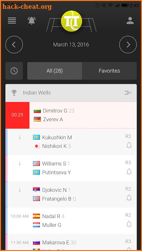 Tennis Temple - Live Scores screenshot