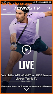Tennis TV - Live ATP Streaming screenshot