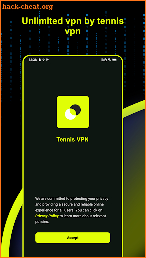 Tennis VPN screenshot