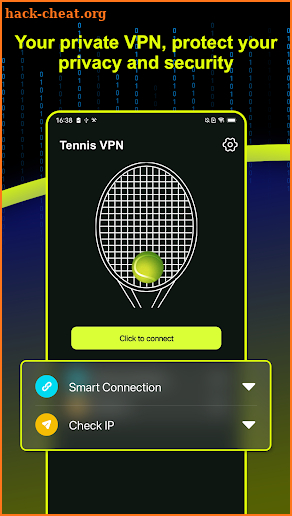 Tennis VPN screenshot