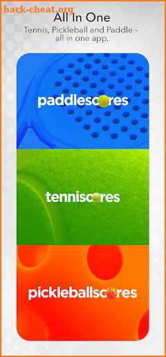 Tenniscores screenshot