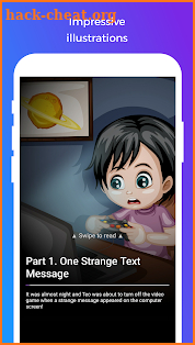 Teo. Chat Story for KIds screenshot