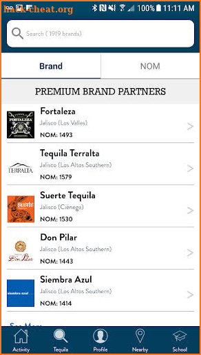 Tequila Matchmaker screenshot