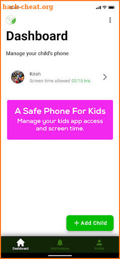 Teracube Thrive Parent App screenshot