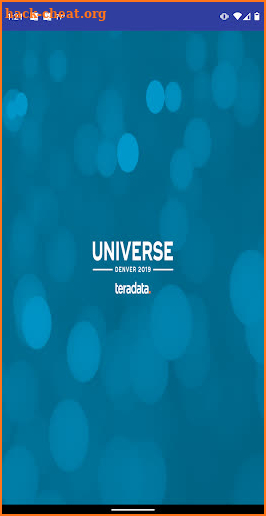 Teradata Universe 2019 screenshot