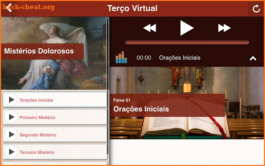 Terço Virtual Arautos screenshot