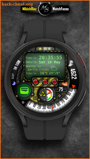 Terminal Watch Face MB406 screenshot