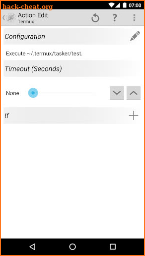 Termux:Task screenshot