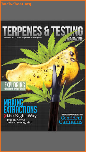 Terpenes and Testing Magazine screenshot
