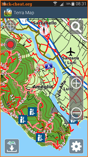 Terra Map  - Outdoor GPS screenshot