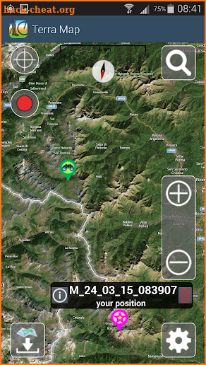 Terra Map  - Outdoor GPS screenshot