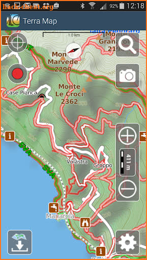 Terra Map PRO - Outdoor GPS screenshot