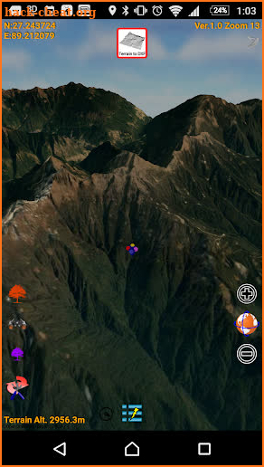 Terrain To DXF screenshot