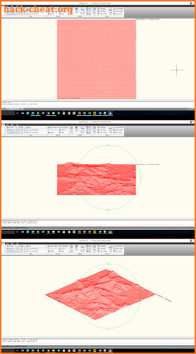 Terrain To DXF screenshot