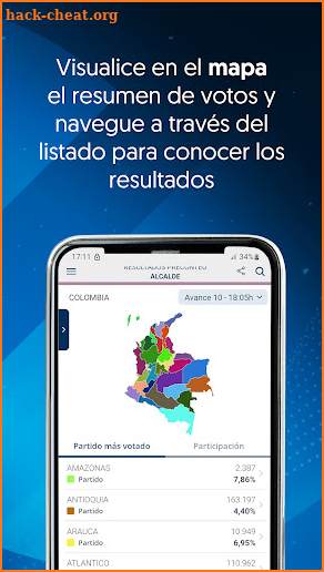 Territoriales Colombia 2023 screenshot