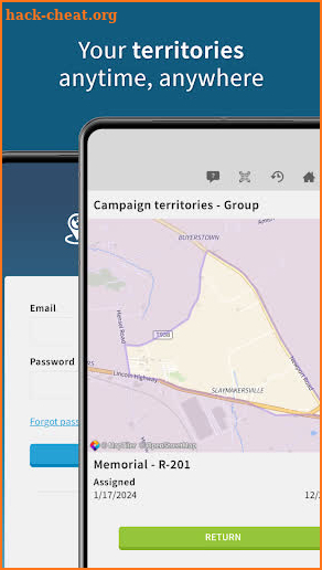 Territory Helper screenshot