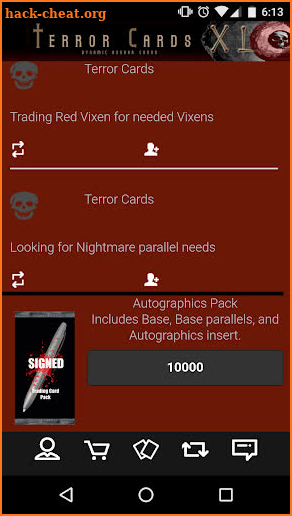 Terror Cards screenshot
