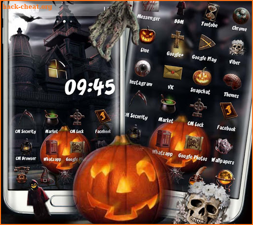 Terror Halloween Theme screenshot
