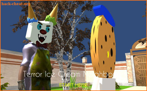 Terror Hello Ice Cream Sponge Neighbor screenshot