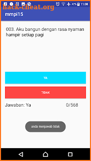 Tes Psikometri MMPI-2 (Bahasa Indonesia) screenshot