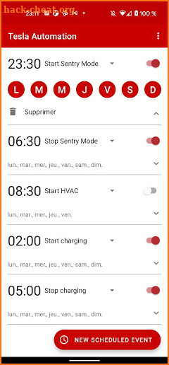 Tesla Automation screenshot