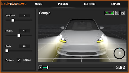 Tesla Light Show Creator screenshot