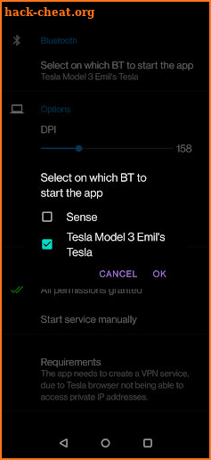 TeslAA - Android Auto over Tesla Browser (Beta) screenshot