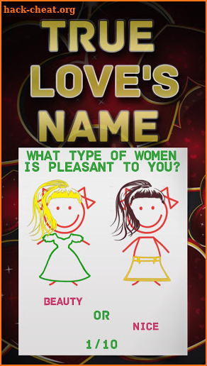 Test for True Love's name screenshot