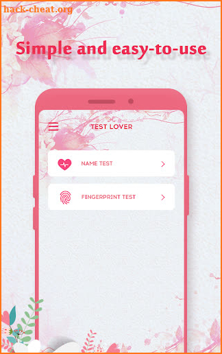 Test Lover - love test screenshot